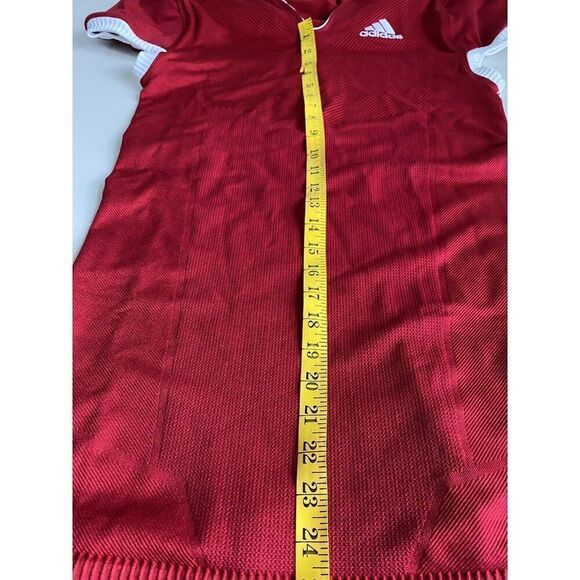 Adidas Techfit Primeknit Football Jersey Men’s 2XL Red Compression Fit NO TAG - Picture 8 of 11